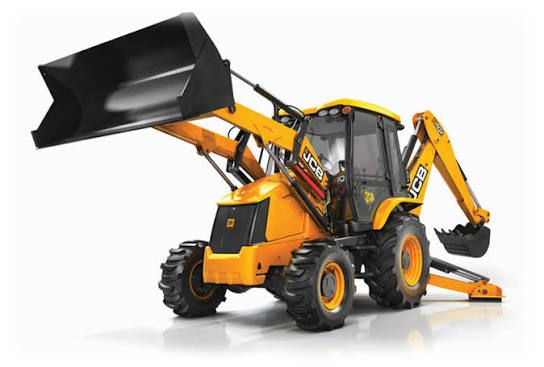 Retroescavadeira JCB - LVS Fábrica de Artefatos